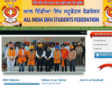 Tablet Screenshot of aissf.in
